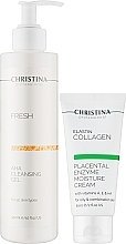 Подарочный набор "Очищение и увлажнение" для жирной и комбинированной кожи - Christina (f/gel/300ml + f/cr/60ml) — фото N2