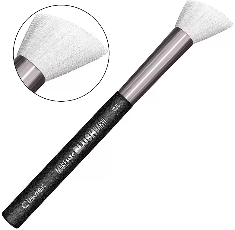 Кисть для макияжа - Clavier Blush Brush 128C — фото N1