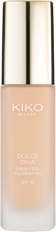 Тональная основа - Kiko Milano Dolce Diva Fresh Feel Foundation SPF 30