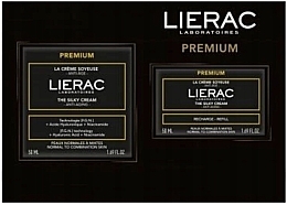 Духи, Парфюмерия, косметика Набор - Lierac Premium (f/cr/50ml + refill/50ml)