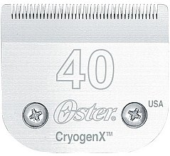 Парфумерія, косметика Ніж для машинки, розмір 40, 0.25 мм - Oster Blade Cryogenx