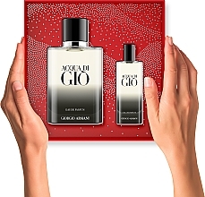 Giorgio Armani Acqua di Gio Pour Homme - Набор (edp/100ml + edp/15ml) — фото N2