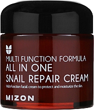 Равликовий крем - Mizon All in One Snail Repair Cream — фото N1