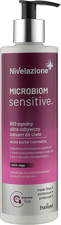 Бальзам для тела - Farmona Nivelazione Microbiom Sensitive Body Balm — фото N1