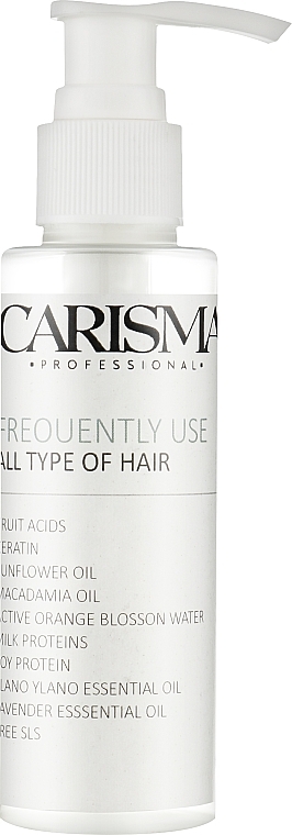 Шампунь для реконструкції волосся - Carisma IU Organik Therapy — фото N1
