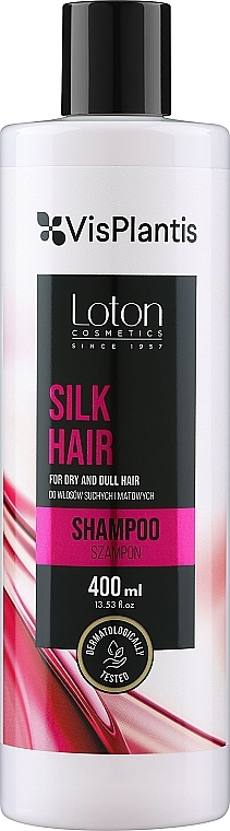 Шампунь для волос с экстрактом шелка - Vis Plantis Loton Silk Hair Shampoo — фото N1