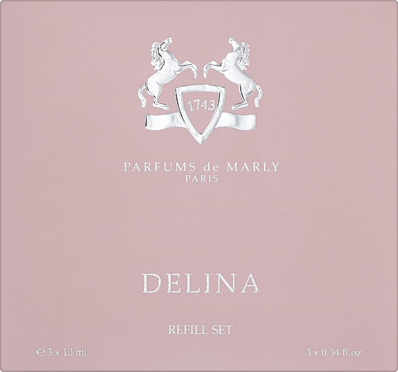 Parfums de Marly Delina - Набір (edp/refill/3x10ml) — фото N1