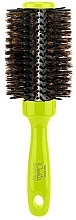 Духи, Парфюмерия, косметика Брашинг, 33 мм, салатовая - Beter Bright Day Verde Round Brush