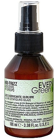 Набір продуктів для в'юнкого волосся - Dikson Every Green Anti-Frizz Idratante (sh/500ml + mask/250ml + ser/100ml) — фото N4