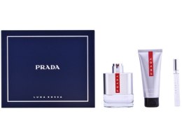 Парфумерія, косметика Prada Luna Rossa - Набір (edt/100ml + ash/balm/100ml + edt/mini/10ml)