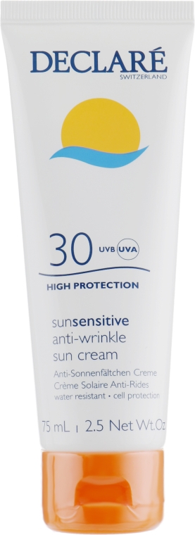 Солнцезащитный крем - Declare Anti-Wrinkle Sun Protection Cream SPF 30