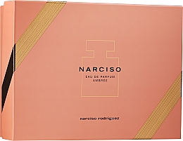 Парфумерія, косметика Narciso Rodriguez Narciso Ambree - Набір (edp/50ml + b/lot/50ml + sh/gel/50ml)