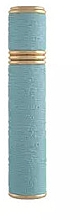 Духи, Парфюмерия, косметика Creed Turquoise Refillable Gold Pocket Spray - Атомайзер, бирюзовый