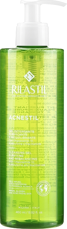 Гель для умывания - Rilastil Acnestil Face Wash Gel — фото N1