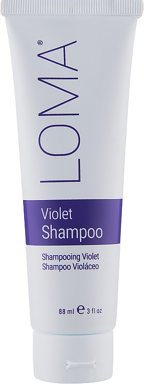 Шампунь для світлого волосся - Loma Hair Care Violet Shampoo — фото N1
