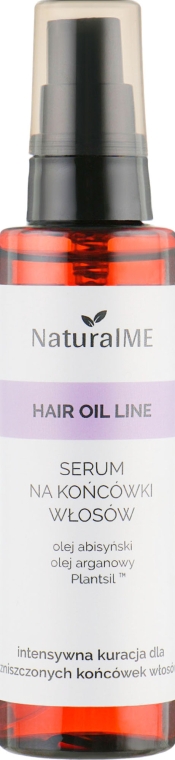 Сироватка для кінчиків волосся - NaturalME Hair Oil Line — фото N1