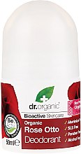 Дезодорант "Розовое масло" - Dr. Organic Bioactive Skincare Rose Otto Deodorant  — фото N1