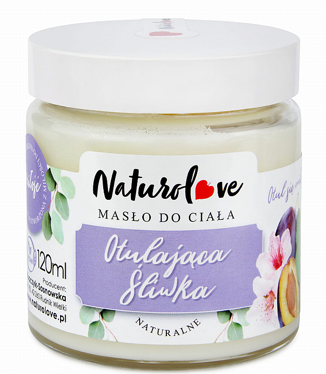 Натуральне масло для тіла "Сливове" - Naturolove Plum Body Butter — фото N1