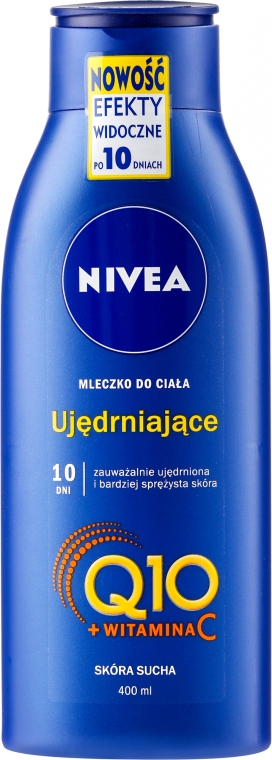 Лосьон укрепляющий для сухой кожи - NIVEA Q10 + Vitamin C Body Lotion — фото N3