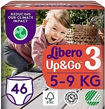 Підгузки-трусики Up&Go 3 (5-9 кг), 46 шт. - Libero — фото N1