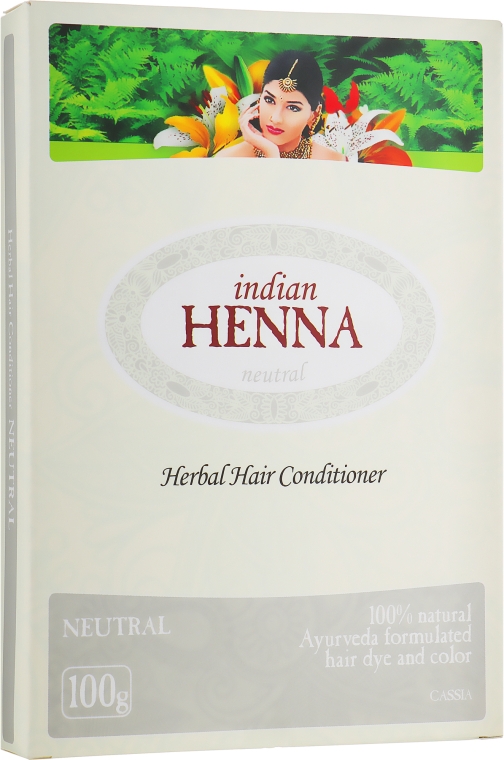Натуральная маска для волос (бесцветная хна) - Indian Henna Neutral