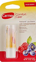 Стік для губ "Ягідний мікс" - Carmex Comfort Care Lip Balm Mixed Berry — фото N1