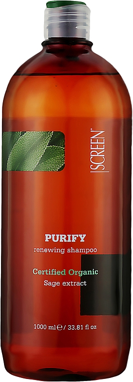 Відновлюючий шампунь - Screen Purify Renewing Shampoo — фото N3