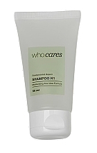 Шампунь питательный для сухих и поврежденных волос - Who Cares Fundamental Repair Shampoo №1 (мини) — фото N1