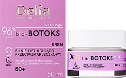 Духи, Парфюмерия, косметика Интенсивный лифтинг-крем против морщин - Delia bio-BOTOKS Intense Lifting And Anti-Wrinkle Cream 60+
