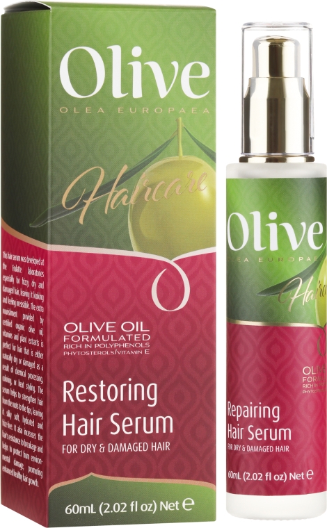 Сироватка для волосся "Олива" - Frulatte Olive Restoring Hair Serum — фото N1