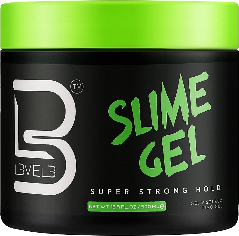 Гель-слайм для укладки, дуже сильної фіксації - Level3 Slime Gel Super Strong Hold — фото N2