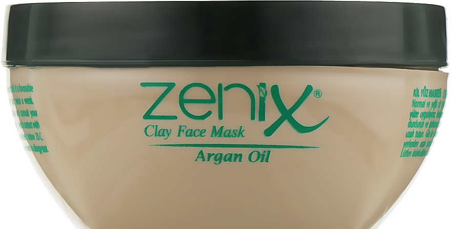 Маска для обличчя глиняна з аргановою олією - Zenix Professional SkinCare Clay Face Mask Argan Oil — фото N4