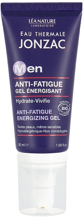 Гель для лица - Eau Thermale Jonzac For Men Anti-Fatigue Energizing Gel — фото N1