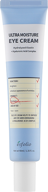 Крем для кожи вокруг глаз - Esfolio Ultra Moisture Eye Cream — фото N1