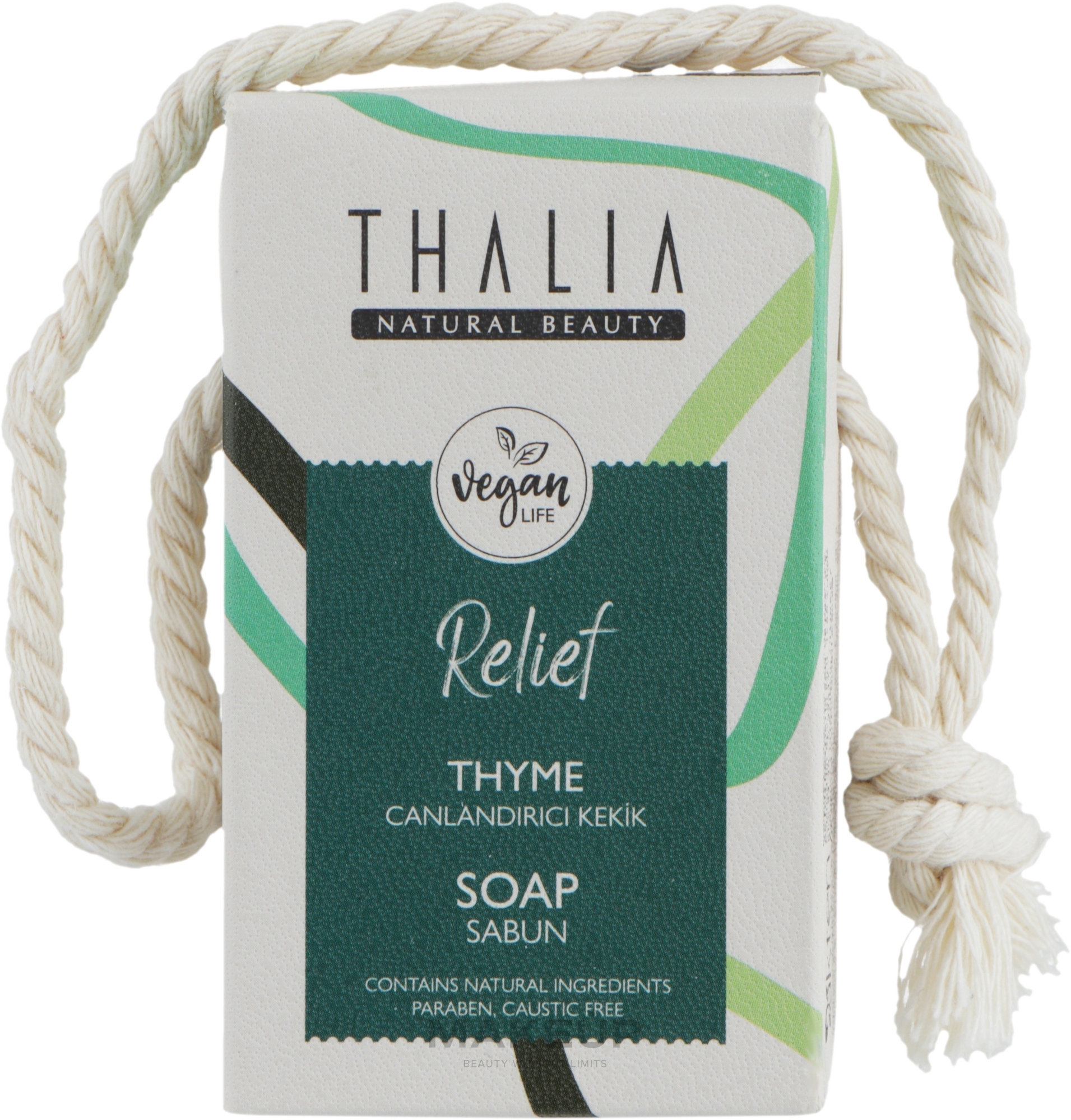 Натуральне мило "Тім'ян" - Thalia Thyme Soap — фото 140g