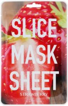 ПОДАРОК! Маска-слайс для лица "Клубника" - Kocostar Slice Mask Sheet Strawberry — фото N1