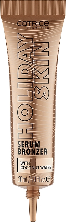 Бронзувальна сироватка для обличчя - Catrice Holiday Skin Serum Bronzer — фото N2