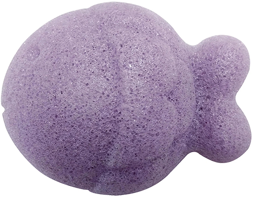 Мочалка-спонж для дітей "Лаванда" - Daily Concepts The Daily Baby Konjac Sponge Lavender — фото N3