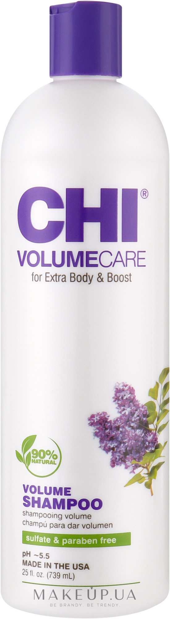 Шампунь для об'єму і густоти волосся - CHI Volume Care Volumizing Shampoo — фото 739ml