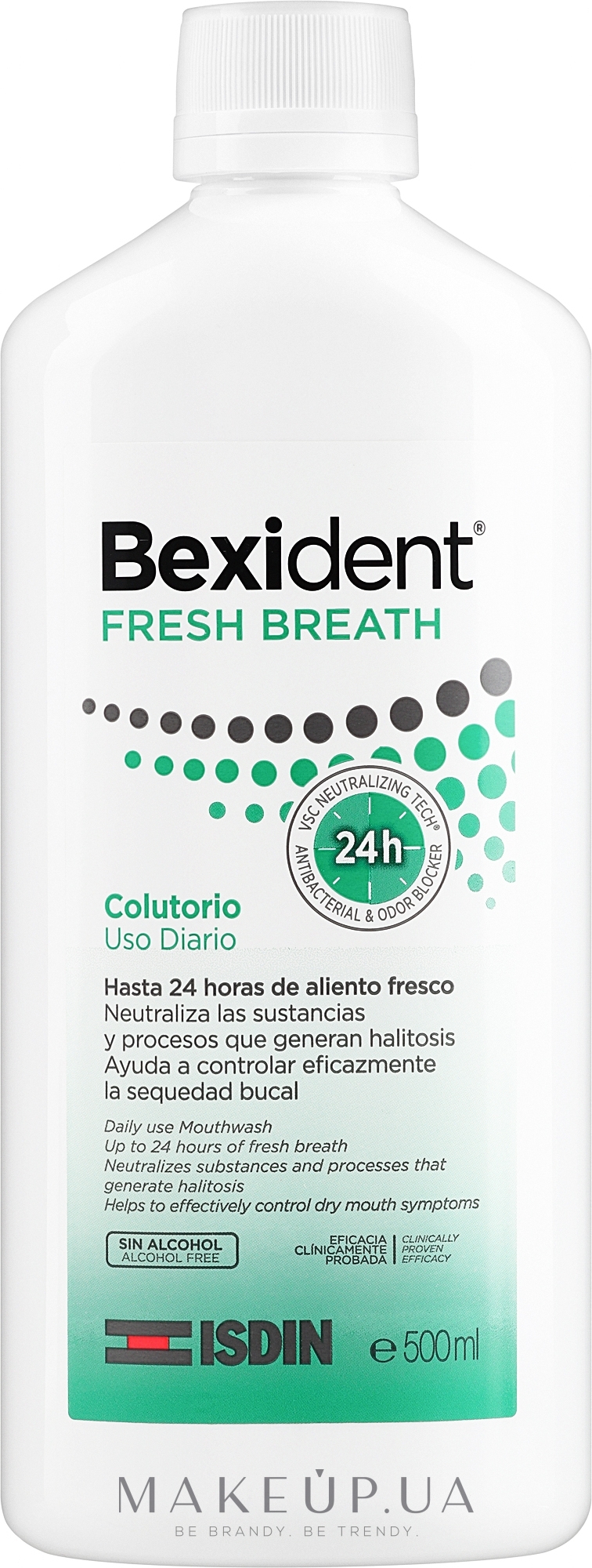 Ополаскиватель для полости рта "Свежее дыхание" - Isdin Bexident Fresh Breath Mouthwash — фото 500ml