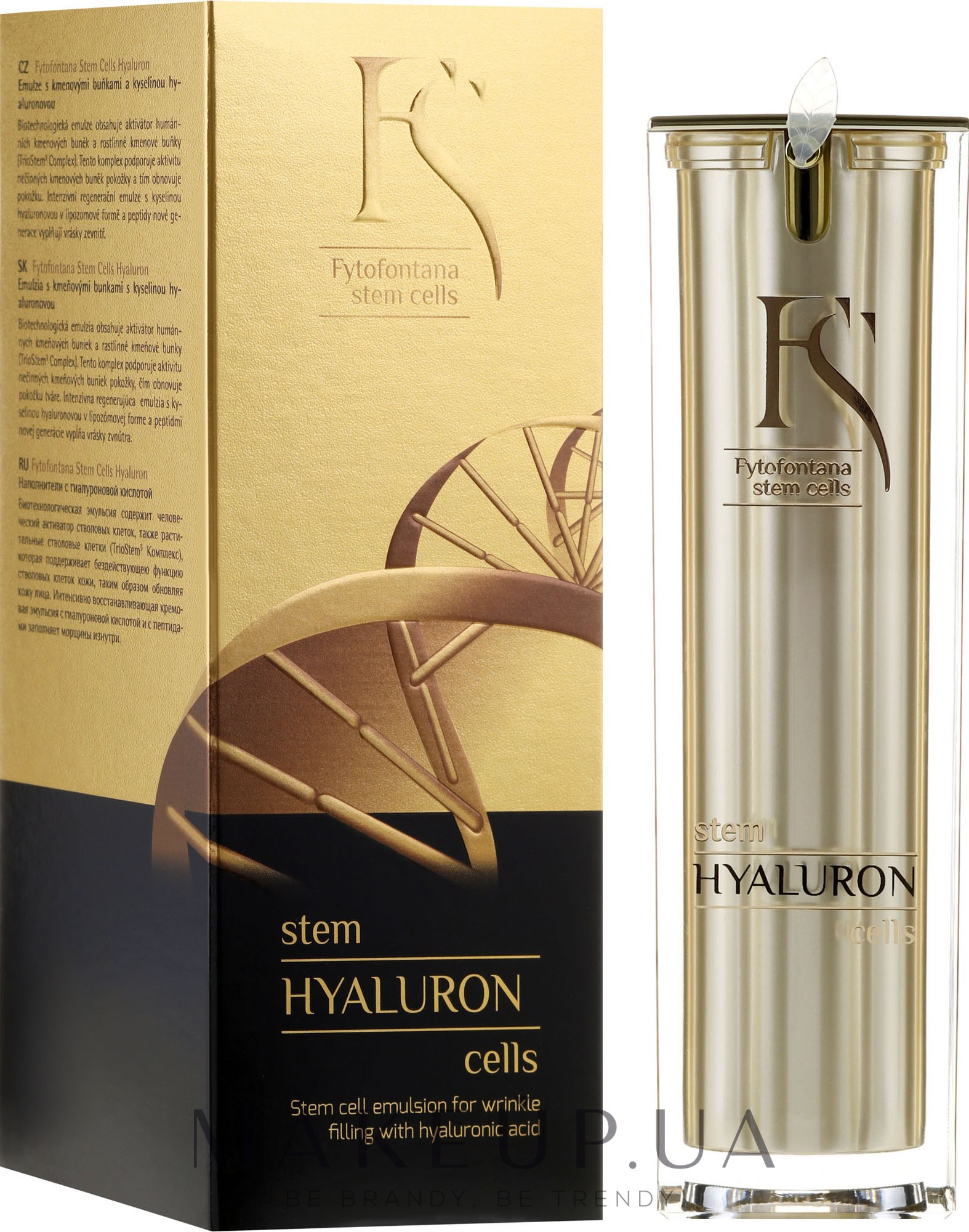 Эмульсия со стволовыми клетками - Fytofontana Stem Cells Hyaluron Emulsion — фото 30ml