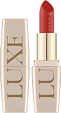 Парфумерія, косметика Увлажняющая губная помада "Luxe" - Avon Lipstick Luxe