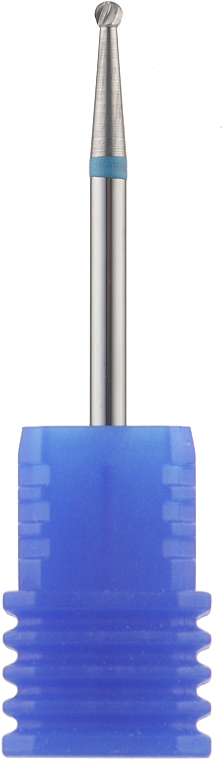 Фреза для педикюра, вольфрамовая, 1,8 мм., синяя - Head The Beauty Tools — фото N1