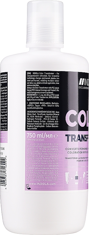 Засіб для трансформації перманентної фарби  - Indola Profession Demi Permanent Color Transformer — фото N4