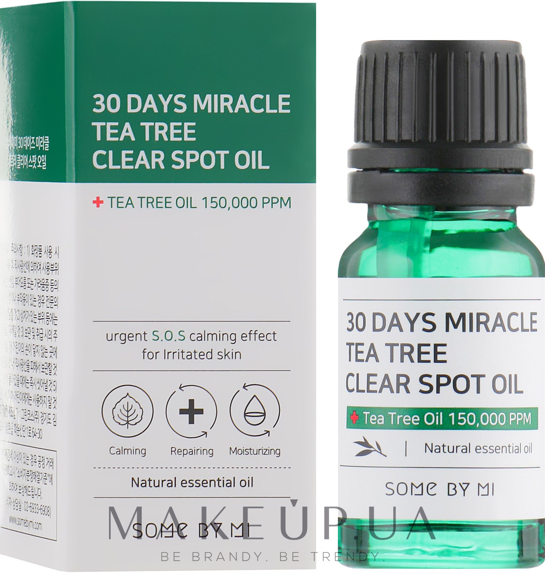 Масло для лица - Some By Mi 30 Days Miracle Tea Tree Clear Spot Oil — фото 10ml