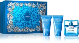 Духи, Парфюмерия, косметика Versace Man Eau Fraiche - Набор (edt/50ml + sh/gel/50ml + shamp/50ml)