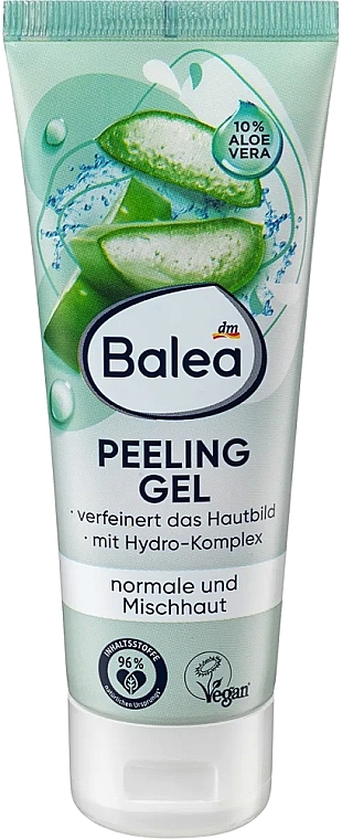 Гель-пілінг для обличчя, з алое вера - Balea Peeling Gel