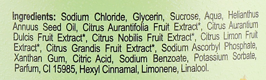 Скраб для тіла "С+цитрус" - Planeta Organica C+Citrus Body Scrub — фото N4