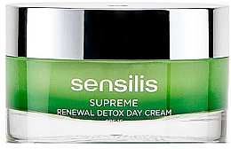 Духи, Парфюмерия, косметика Крем для лица - Sensilis Supreme Renewal Detox Day Cream