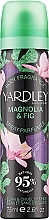 Парфумерія, косметика Yardley Magnolia & Fig - Дезодорант